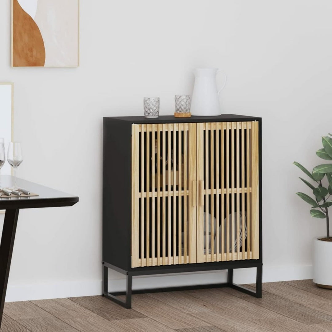 Geschlossener Stauraum an dem Sideboard mit 60 x 30 x 75 cm