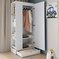 Kleiderschrank mit den Massen 70 x 40 x 170 cm
