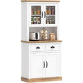 4 Tueren und Glastueren an dem Sideboard