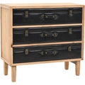 3 Schubladen bestimmen das Erscheinungsbild von dem Sideboard