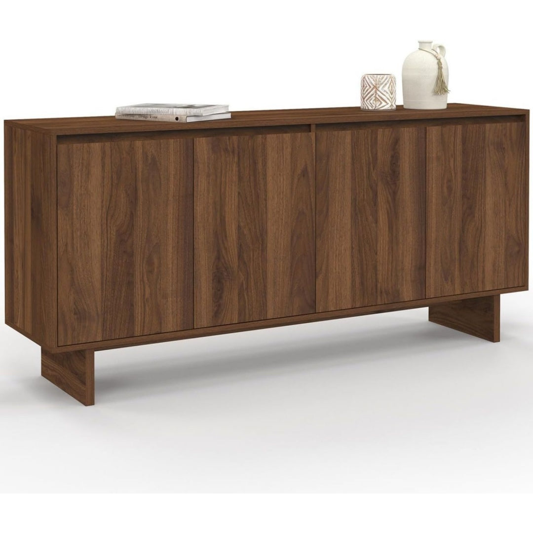 Sideboard mit Holzoptik und 4 Tueren