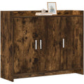 Sideboard mit den Massen 98.5 x 33 x 80 cm in Eichenbraun