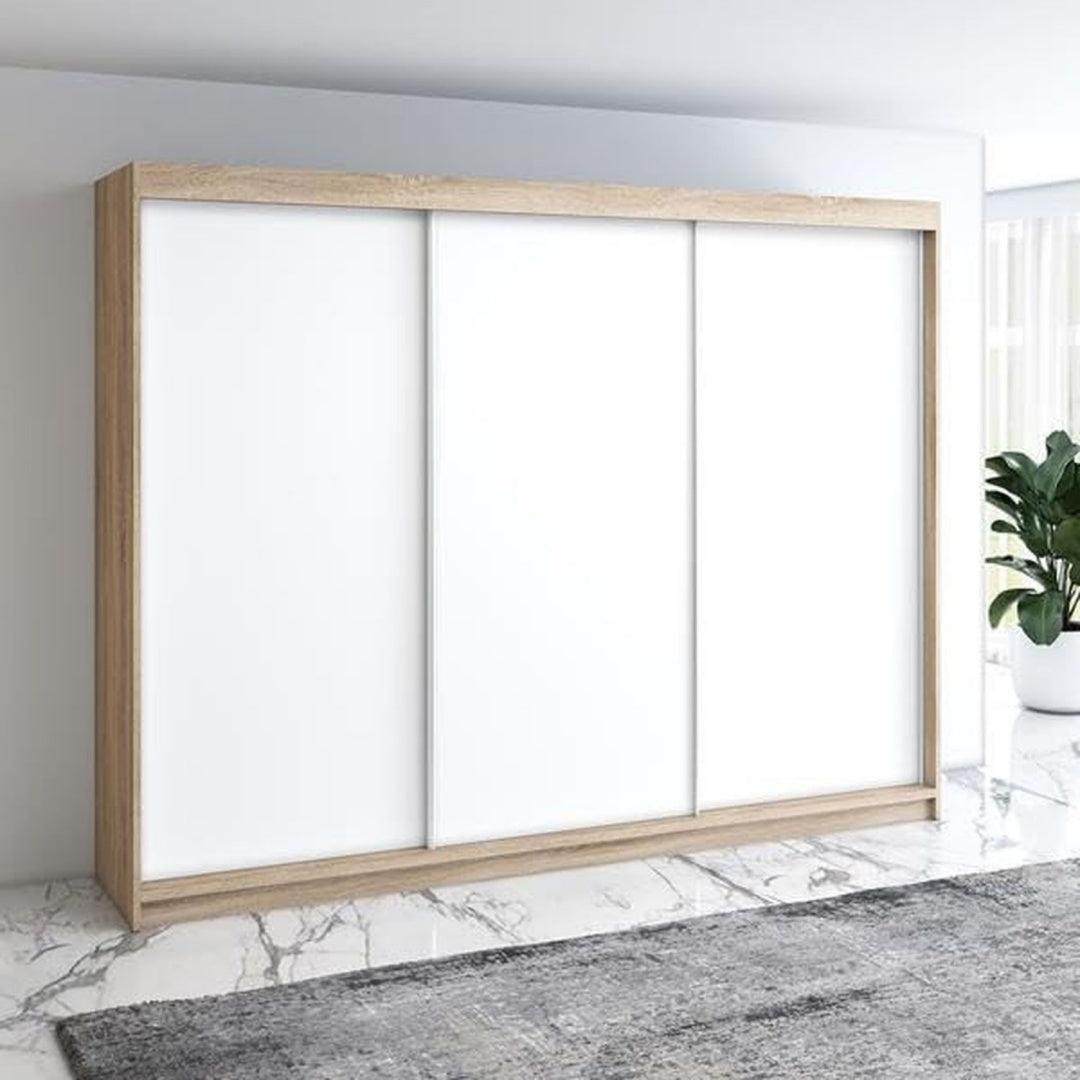 4 Schubladen an dem Kleiderschrank