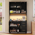 Sideboard mit LED Beleuchtung und Flechtoptik