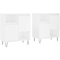 Zwei breite Sideboards bilden ein helles Stauraumensemble