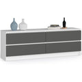 Schubladen an dem Sideboard mit 160 cm