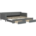 Rollen an dem Bettgestell mit 90 x 200 cm