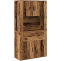 Das Sideboard nimmt mit 80 x 33 x 150 cm Gestalt an
