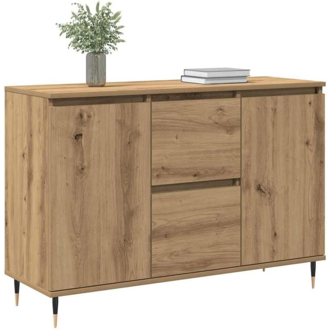 Sideboard verbindet sanft schliessende Fronten und matte Oberflaechen
